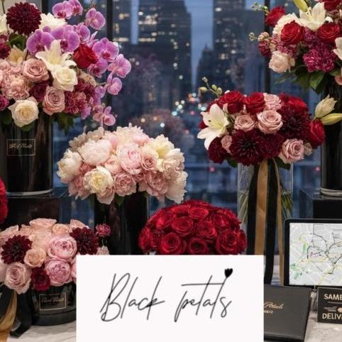 BlackPetalsFlowers
